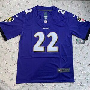 Derrick Henry #22 Purple Baltimore Ravens Game Jersey